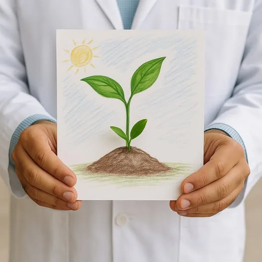 We are speech therapists — nurturing every child like a seed, helping them grow strong and flourish like a tree